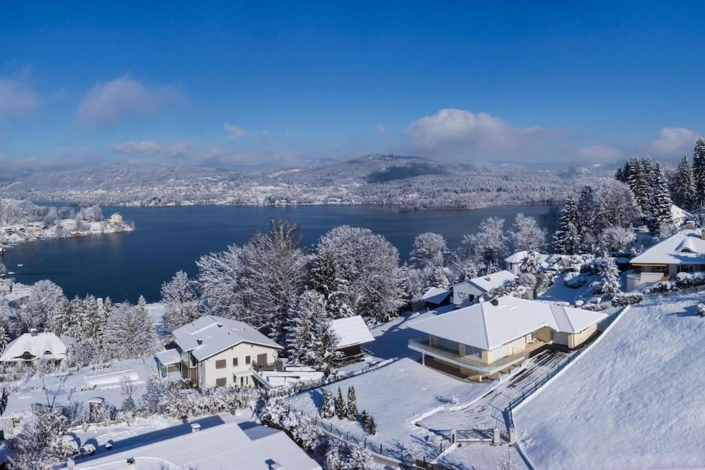 Haus Sonnenhang +Seeblick+Pool Reifnitz Kültér fotó