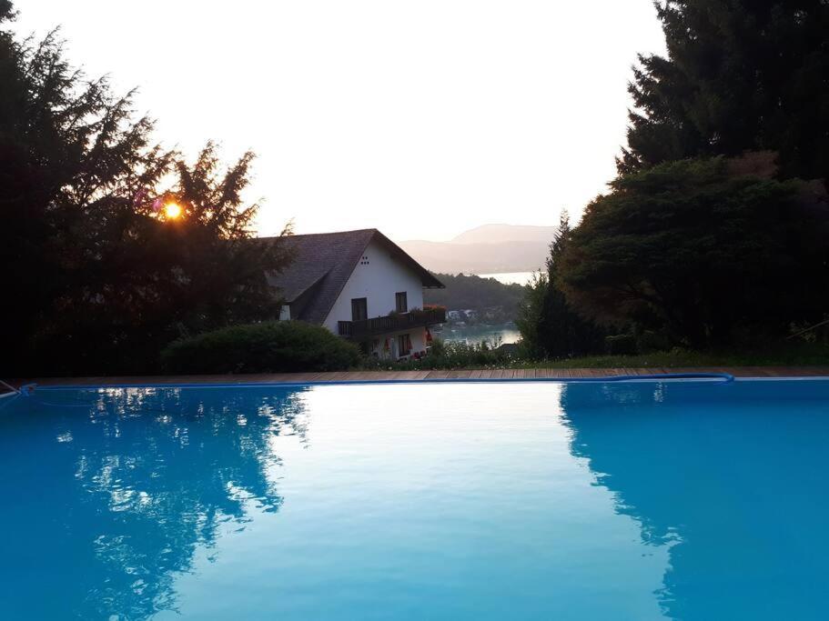 Haus Sonnenhang +Seeblick+Pool Reifnitz Kültér fotó