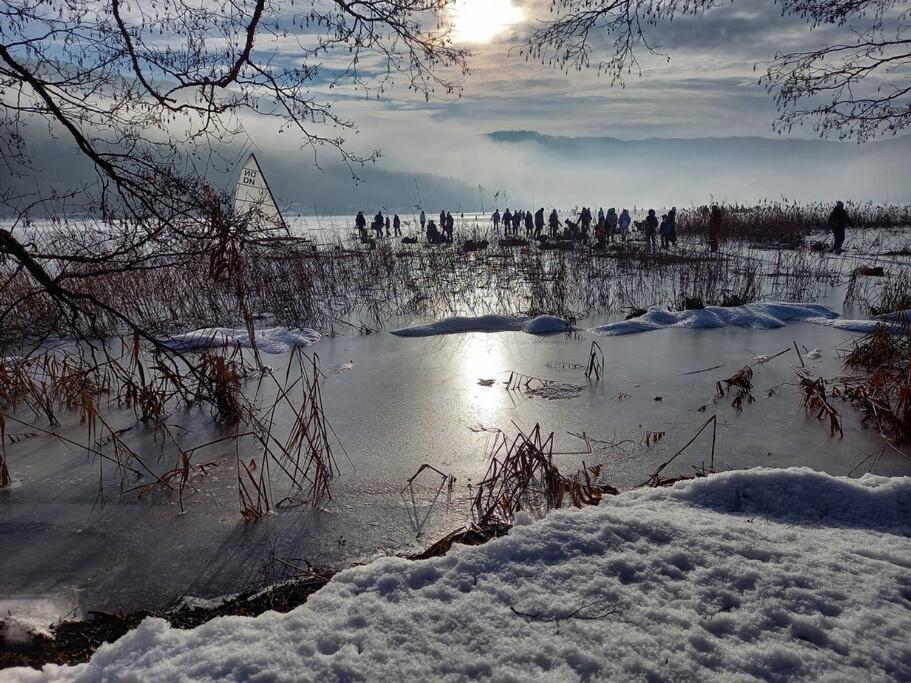 Haus Sonnenhang +Seeblick+Pool Reifnitz Kültér fotó